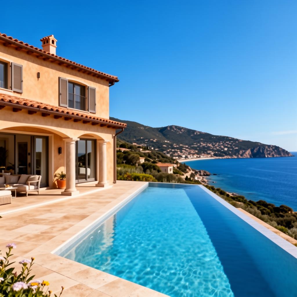 Wohnung mit Pool zur Ferienvermietung in Porto-Vecchio